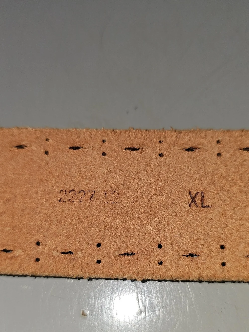 WCM New York Leather Belt